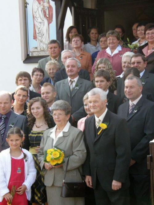 Zlatá svatba manželů Dudových 25.09.2010