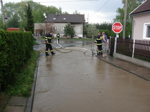 Lokální záplavy 7. 5. 2013