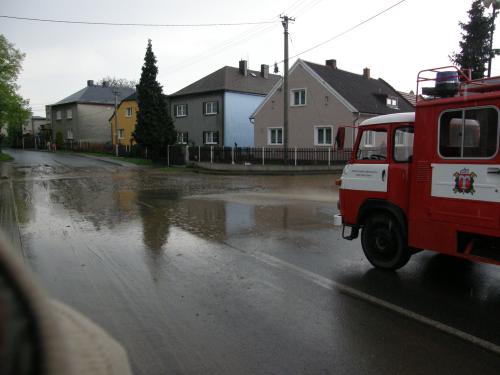 Lokální záplavy 7. 5. 2013